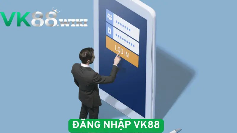 Cách đăng nhập VK88 trên trang web nhà cái