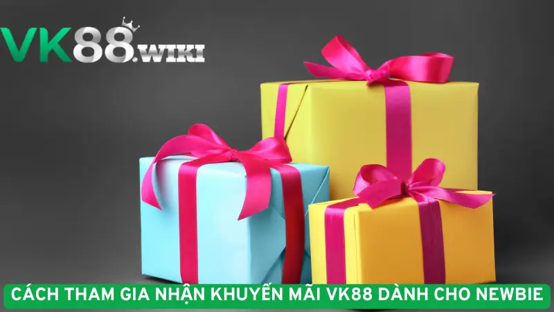 Cách tham gia nhận khuyến mãi VK88 dành cho newbie